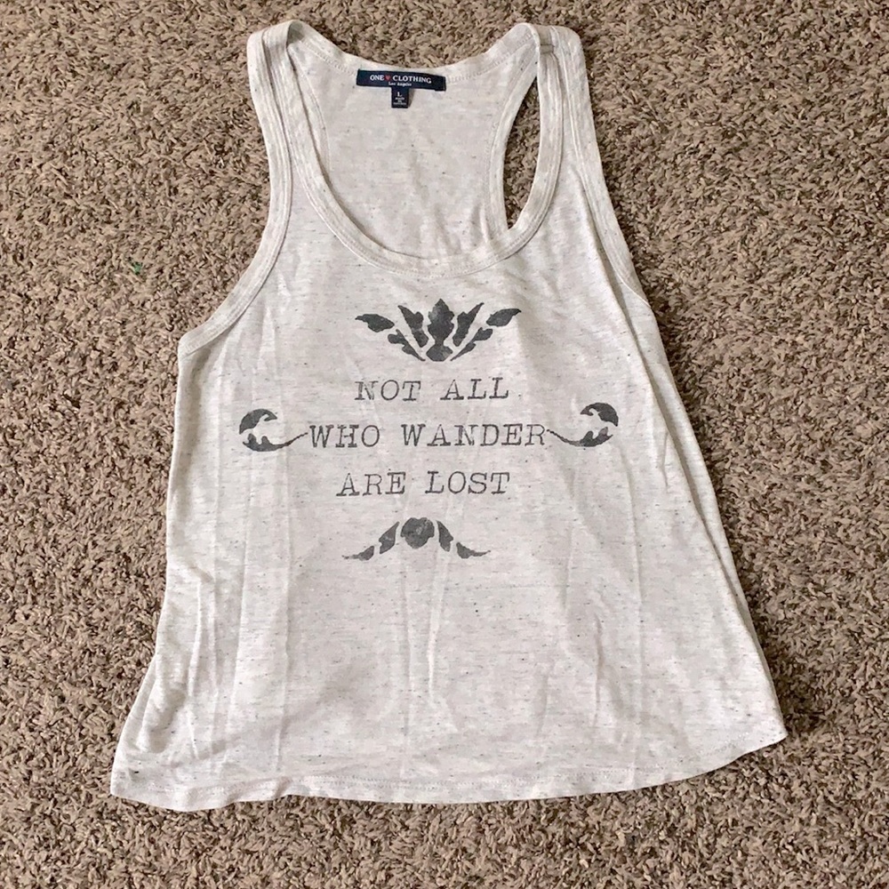 Large Off-White Tank Top